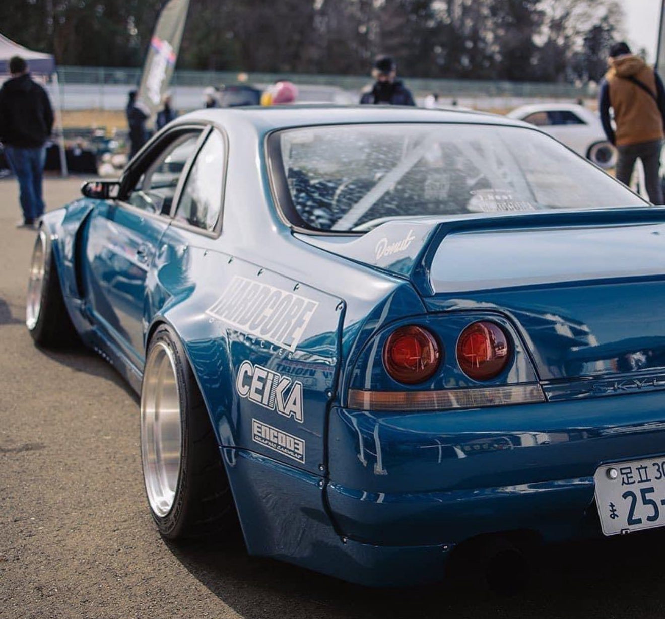 NISSAN R33 GTR LUXURY SPORTS ROCKET BUNNY STYLE WIDE BODY KIT