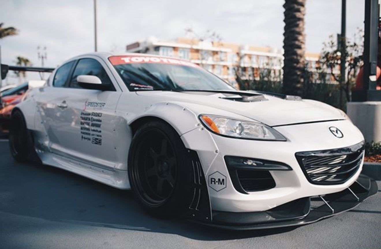 MAZDA RX8 FACELIFT ROCKET BUNNY STYLE WIDE BODY KIT
