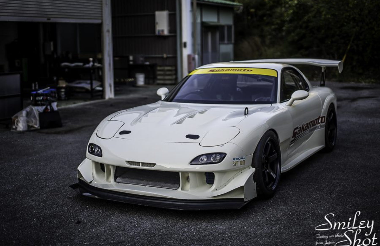 MAZDA RX7 FD RE GT STYLE WIDE BODY KIT
