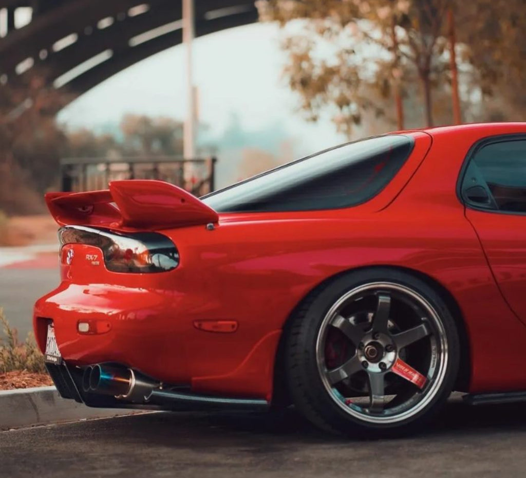 MAZDA RX7 FD OEM FACTORY S8 FIBREGLASS SPOILER