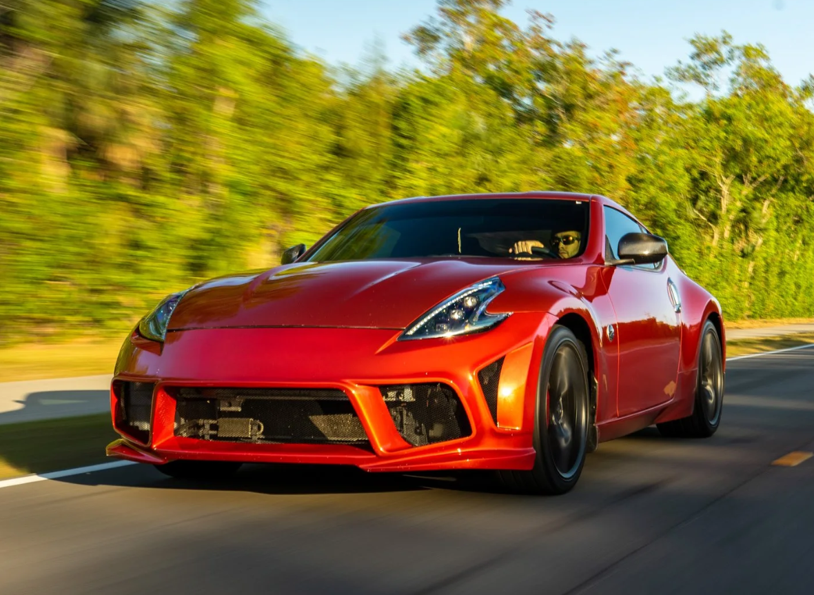 NISSAN 370Z LS WEBER SPORTS ZENITH STYLE FRONT BUMPER W/ DUCT FINS
